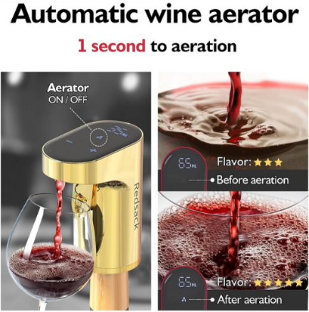 Electronic wine dispenser aerator whisky dispenser alcohol pourer 1-999ml precise pouring